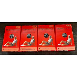 Thinx for All period underwear black medium briefs 4 pairs in total